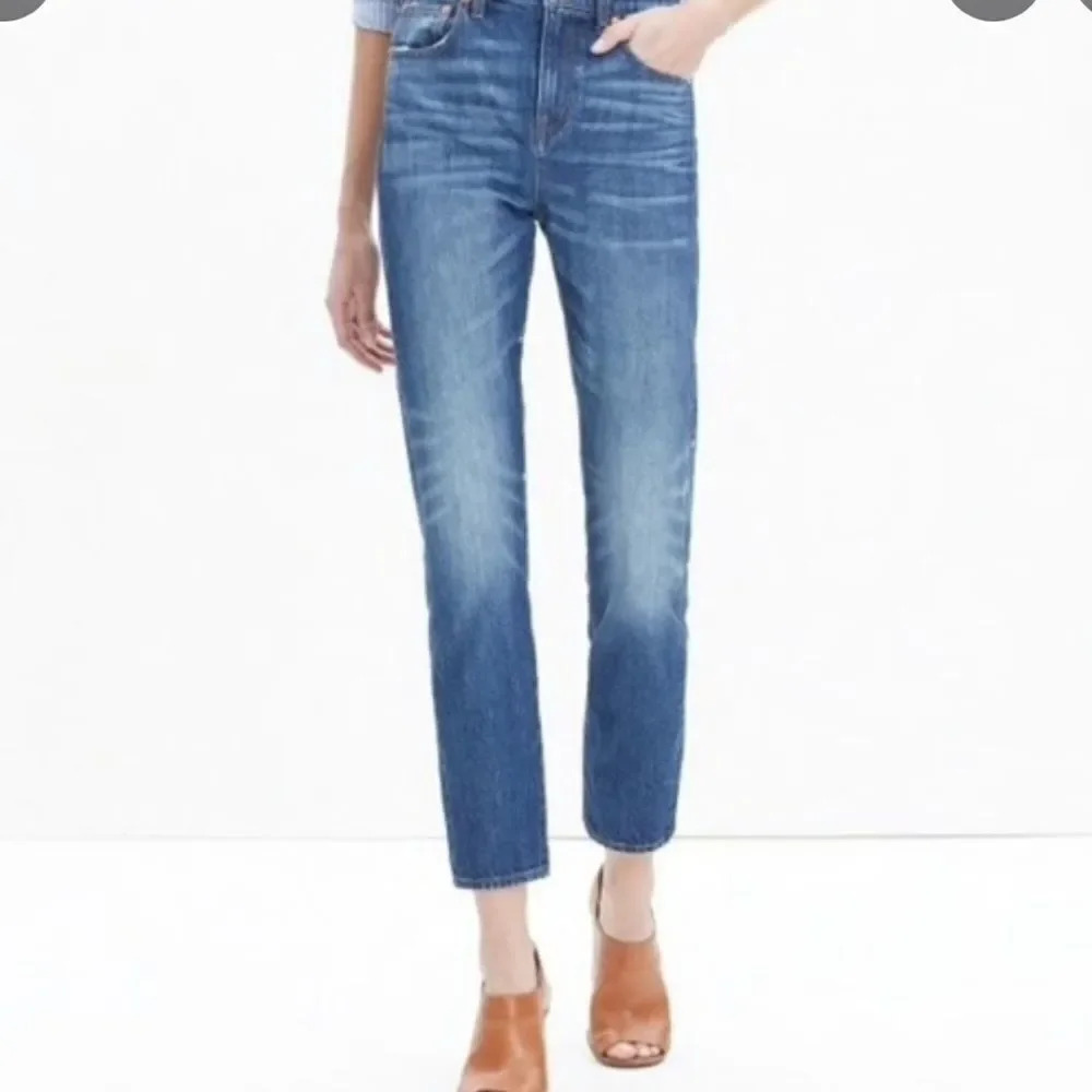 Madewell Women’s Cruiser Straight Crop Wide Leg Jeans 27 - Picture 1 of 11